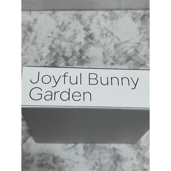 PICKFORU Stained Glass Bunny Jigsaw Puzzle 1000 Pieces Garden Flowers Colorful - Picture 5 of 9